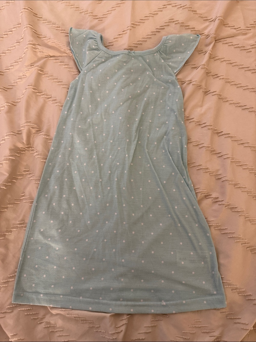 Carter's Light Blue Polka Dot Kids Nightgown